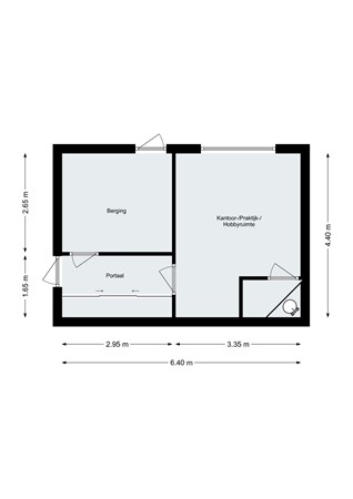 Mozartlaan 33, 4614 AL Bergen op Zoom - Plattegrond - Berging - Kantoor - Mozartlaan 33 Bergen op Zoom.jpg