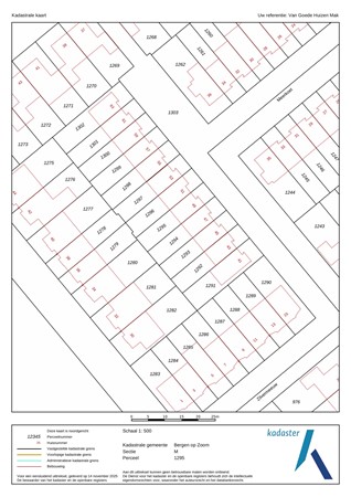 Visarend 49, 4617 KB Bergen op Zoom - Kadaster - Kadastrale kaart - Visarend 49 Bergen op Zoom.jpg