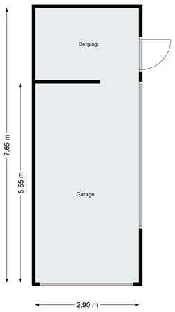 Artemislaan 22, 4625 CS Bergen op Zoom - Plattegrond - Garage - Artemislaan 22 Bergen op Zoom.jpg