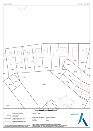 Artemislaan 22, 4625 CS Bergen op Zoom - Kadaster - Kadastrale kaart - Artemislaan 22 Bergen op Zoom.jpg