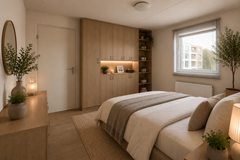 Slaapkamer - Impressie - De Boulevard 203 Bergen op Zoom.png