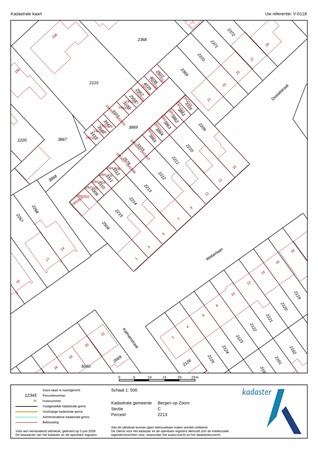 Weberlaan 7, 4614 VS Bergen op Zoom - Kadaster - Kadastrale kaart - Weberlaan 7 Bergen op Zoom.jpg