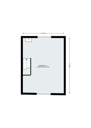 Burgemeester Hulshofstraat 4, 4611 BN Bergen op Zoom - Plattegrond - Verdieping 2 - Burgemeester Hulshofstraat 4 Bergen op Zoom.jpg