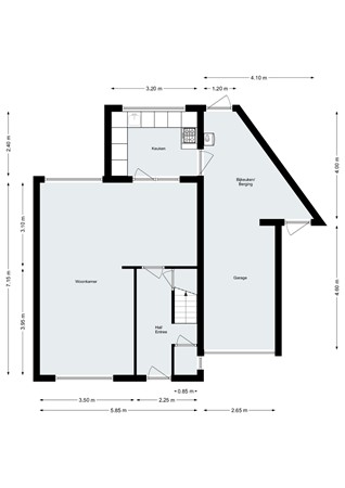 Oude Huijbergsebaan 323, 4625 CK Bergen op Zoom - Plattegrond - Begane grond - Oude Huijbergsebaan 323 Bergen op Zoom.jpg