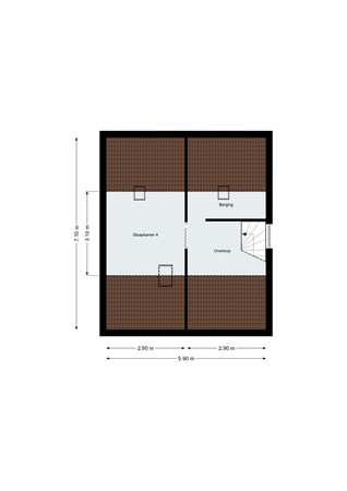 Oude Huijbergsebaan 323, 4625 CK Bergen op Zoom - Plattegrond - Verdieping 2 - Oude Huijbergsebaan 323 Bergen op Zoom.jpg