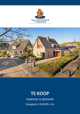 Brochure preview - Wisboom 20, 5351 RW BERGHEM (1)