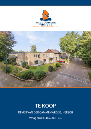 Brochure preview - Deken Van Der Cammenweg 32, 5384 LW HEESCH (1)