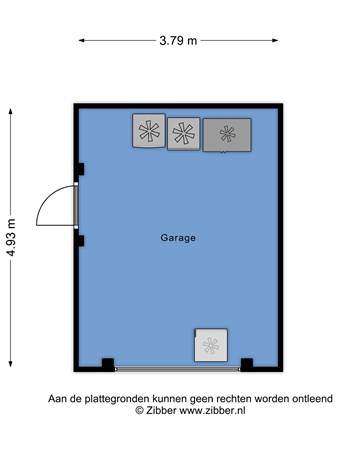 Plattegrond - Havikstraat 56, 5348 XZ Oss - 460857_2D_Garage_Havikstraat_56_Oss_04.jpg