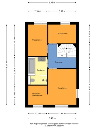 Plattegrond - Hadewychstraat 67, 5384 GK Heesch - 469181_2D_Eerste_Verdieping_Hadewychstraat_67_Heesch_02.jpg