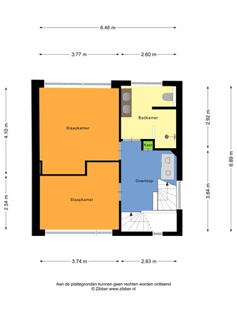 Plattegrond - Lijnzaadstraat 2A, 5345 XL Oss - 172190215_1543247_lijnz_eerste_verdiepi_first_design_20250512_0c78be.jpg