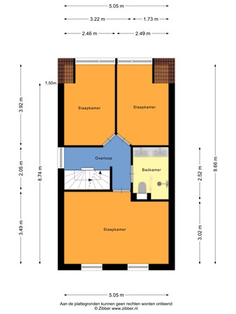 Plattegrond - De Zeis 41, 5384 HJ Heesch - 175333021_1568901_de_ze_eerste_verdiepi_first_design_20250805_8caa01.jpg