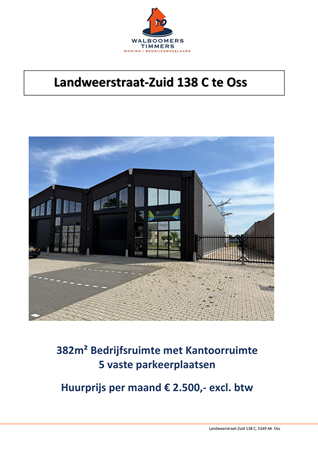 Brochure - Brochure Landweerstraat-Zuid 138 C Oss.pdf - Landweerstraat-Zuid 138C, 5349 AK Oss