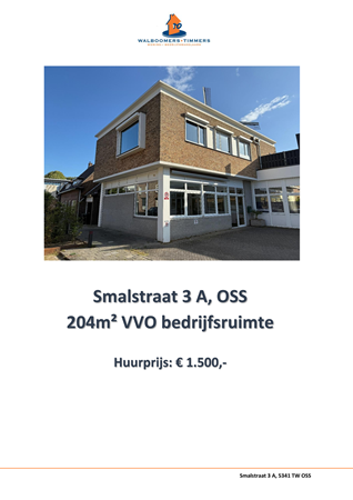 Brochure - Brochure Smalstraat 3 A, OSS.pdf - Smalstraat 3, 5341 TW Oss