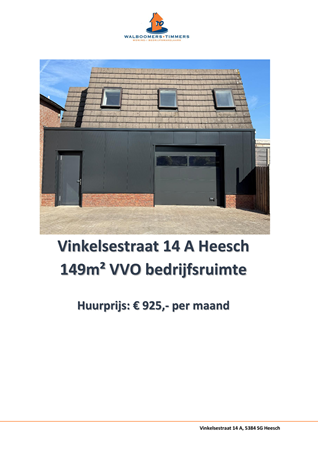 Brochure - Brochure Vinkelsestraat 14 A Heesch.pdf - Vinkelsestraat 14A, 5384 SG Heesch