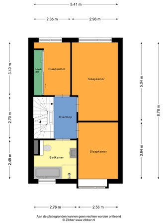 Plattegrond - Elzenseloop 20, 5384 WL Heesch - 179262172_1590474_elzen_eerste_verdiepi_first_design_20251114_a93056.jpg