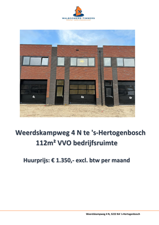 Brochure - brochure Weerdskampweg 4N Den Bosch.pdf - Weerdskampweg 4N, 5222 BA 's-Hertogenbosch