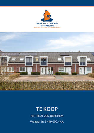 Brochure - Het Reut 206, 5351 TC BERGHEM (1) - Het Reut 206, 5351 TC Berghem