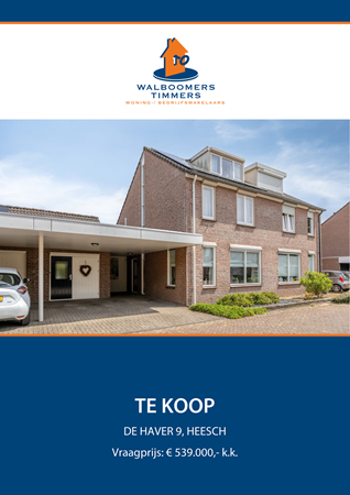Brochure - De Haver 9, 5384 XA HEESCH (1) - De Haver 9, 5384 XA Heesch