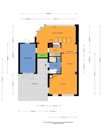 Plattegrond - De Haver 9, 5384 XA Heesch - 185767198_1651272_de_ha_begane_grond_first_design_20260522_dd5060.jpg