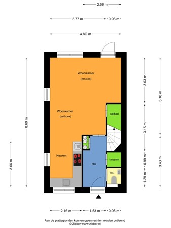 Plattegrond - Struisgras 21, 5384 PE Heesch - 186601366_1658101_strui_begane_grond_first_design_20260614_f95ab6.jpg