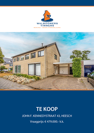 Brochure - John F. Kennedystraat 43, 5384 GB HEESCH (1) - John F. Kennedystraat 43, 5384 GB Heesch