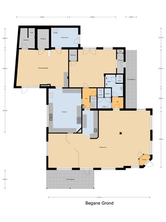 Floorplan - Oude Doetinchemseweg 63, 7038 BG Zeddam