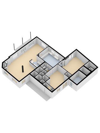 Floorplan - Oude Doetinchemseweg 63, 7038 BG Zeddam