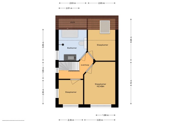 Floorplan - Lavendelveld 17, 7006 SM Doetinchem