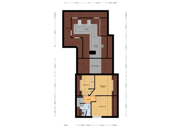 Floorplan - Koningsstraat 9, 7038 EE Zeddam