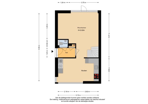 Floorplan - Oswaldusstraat 7, 7038 CK Zeddam