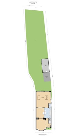 Floorplan - Voorstraat 59, 4153 AJ Beesd