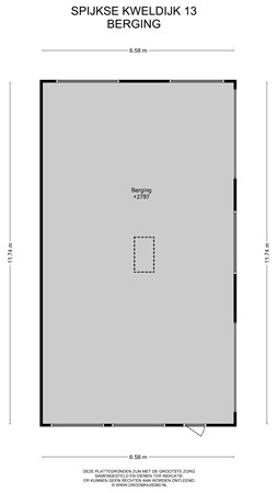 Floorplan - Spijkse Kweldijk 13, 4161 BP Heukelum