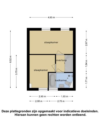 Plattegrond - Beiersgulden 95, 8253 DS Dronten - 158643831_beiersgulden_95_1e_verdieping_first_design_20240611_2f9be1.jpg