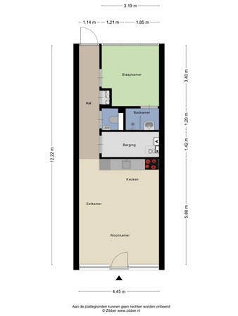 Plattegrond - Smedingplein 5, 8302 BA Emmeloord - 173869216_1552320_smedi_begane_grond_first_design_20250611_bd964d.jpg