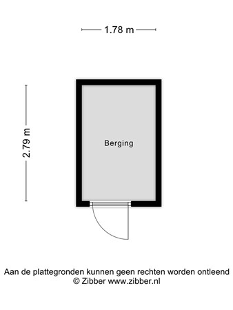Plattegrond - Smedingplein 5, 8302 BA Emmeloord - 173869216_1552320_smedi_berging_first_design_20250611_268bba.jpg