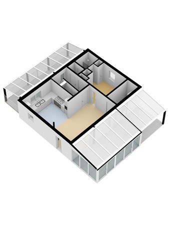 Floorplan - Bronsweg 30, 8222 RB Lelystad