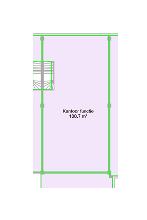 Floorplan - Franciscusweg 263, 1216 SG Hilversum