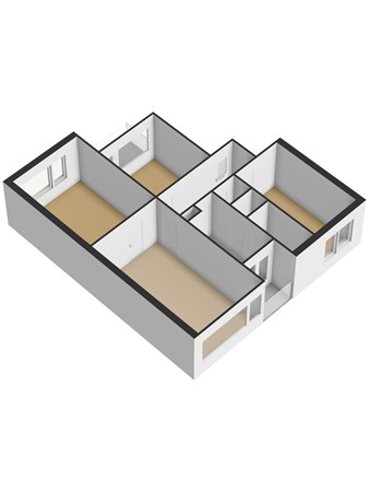 Floorplan - Populierenlaan 111, 9741 HC Groningen