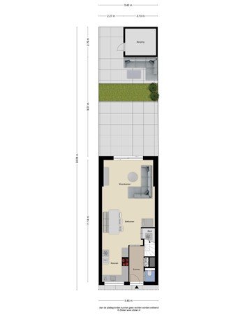 Plattegrond - Renesselaan 87, 5035 BC Tilburg 