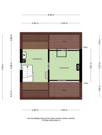 Plattegrond - Blazoen 4, 5081 PT Hilvarenbeek 