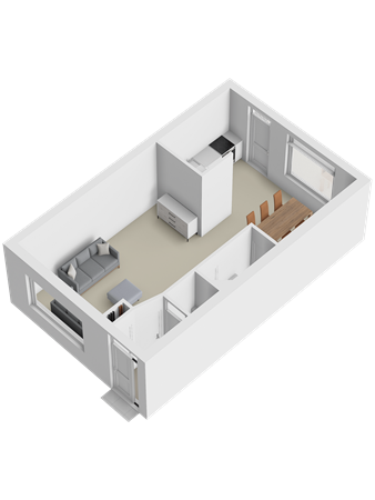 Plattegrond - Dudokhof 2, 5041 EW Tilburg 