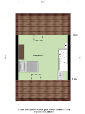 Plattegrond - Dudokhof 2, 5041 EW Tilburg 