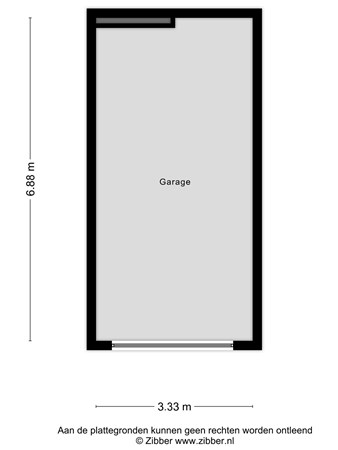 Plattegrond - Oude Kerkstraat 48, 5038 VG Tilburg 