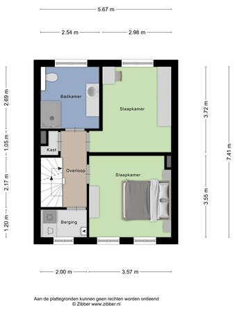 Plattegrond - Textielplein 91, 5046 RL Tilburg 