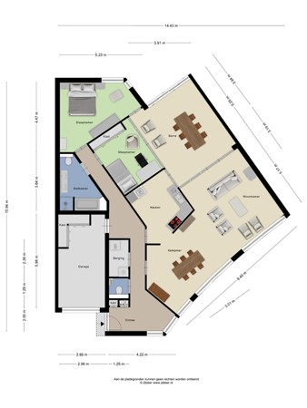 Plattegrond - Milheezestraat 26, 5045 EA Tilburg 