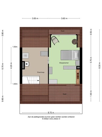 Plattegrond - Vincent van Goghlaan 4, 5056 CT Berkel-Enschot 