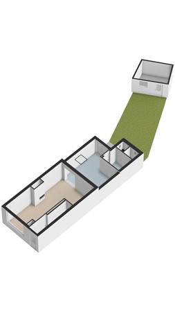 Plattegrond - Hoefstraat 29, 5046 BA Tilburg 