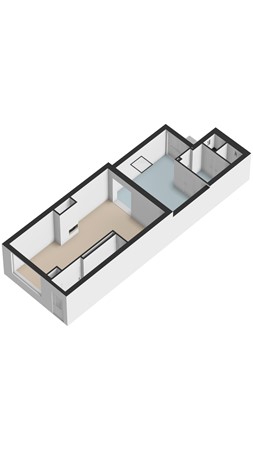 Plattegrond - Hoefstraat 29, 5046 BA Tilburg 