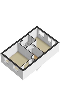 Plattegrond - Hoefstraat 29, 5046 BA Tilburg 