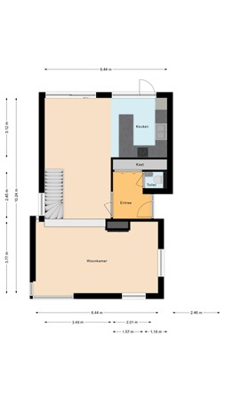 Plattegrond - Kamperfoelielaan 65, 5056 XZ Berkel-Enschot 
